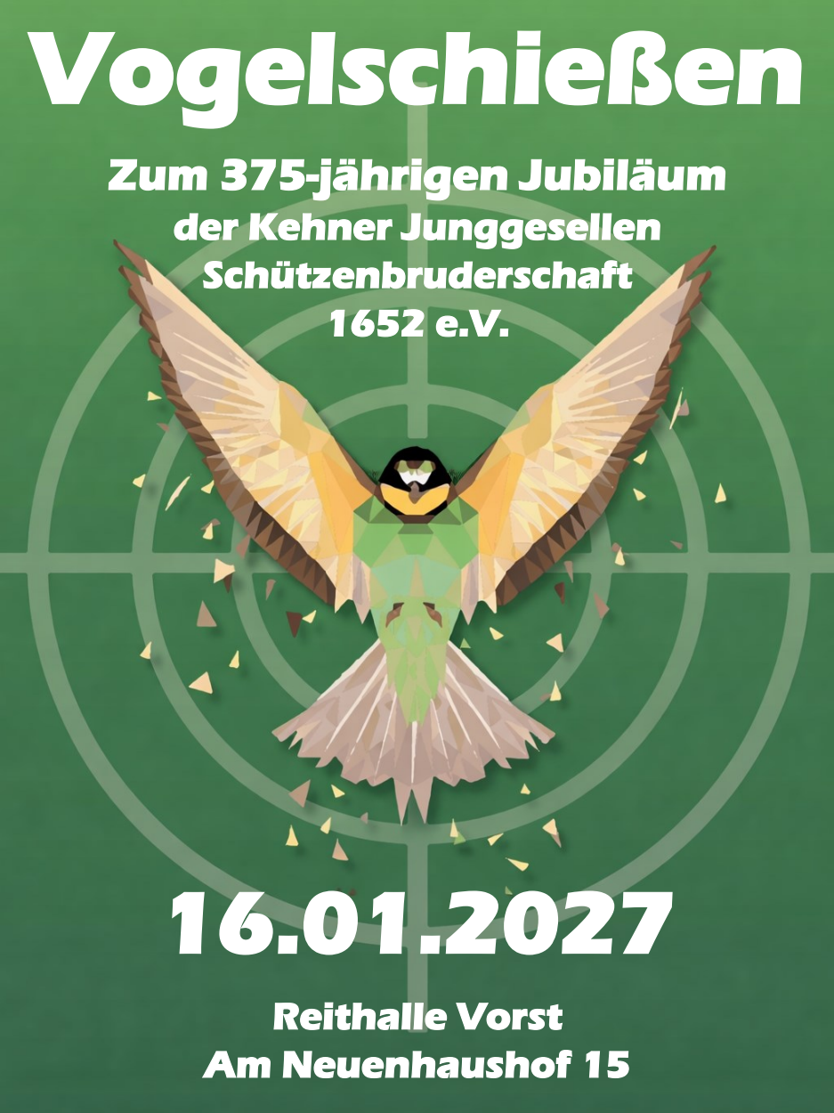 Vogelschießen Plakat